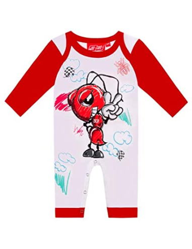 PIJAMA MARC MARQUEZ BLANCO INFANTIL