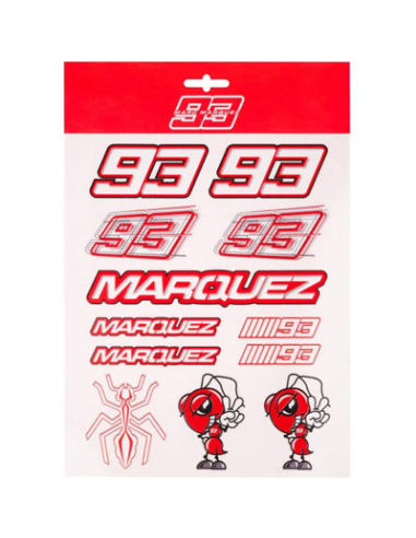 SET PEGATINAS MARC MARQUEZ MEDIANO