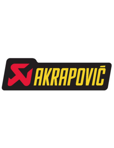 ADHESIVO HORIZONTAL AKRAPOVIC