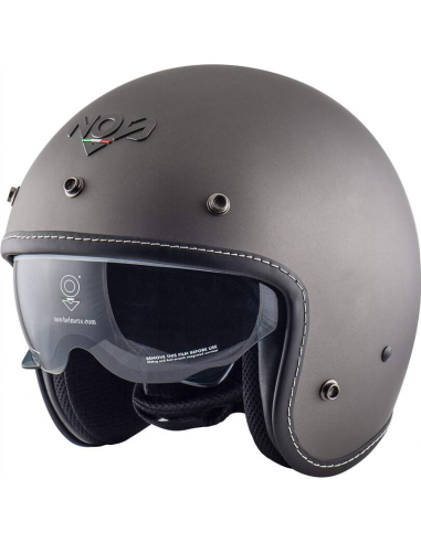 CASCO NOS NS-1 GRIS MATE