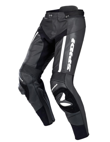 PANTALON SPIDI RR PRO PIEL NEGRO/BLANCO