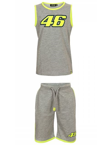 CONJUNTO CHANDAL VR46 SUMMER GRIS