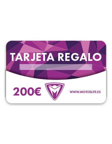 TARJETA REGALO DE 200 €